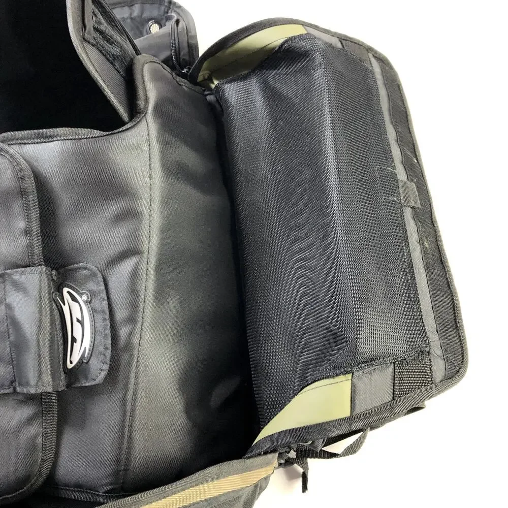 JT PAINTBALL GEAR Green / BLACK BACKPACK CARRY BAG EQUIPMENT CASE MINT